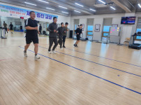 장안부대 장병 체력측정